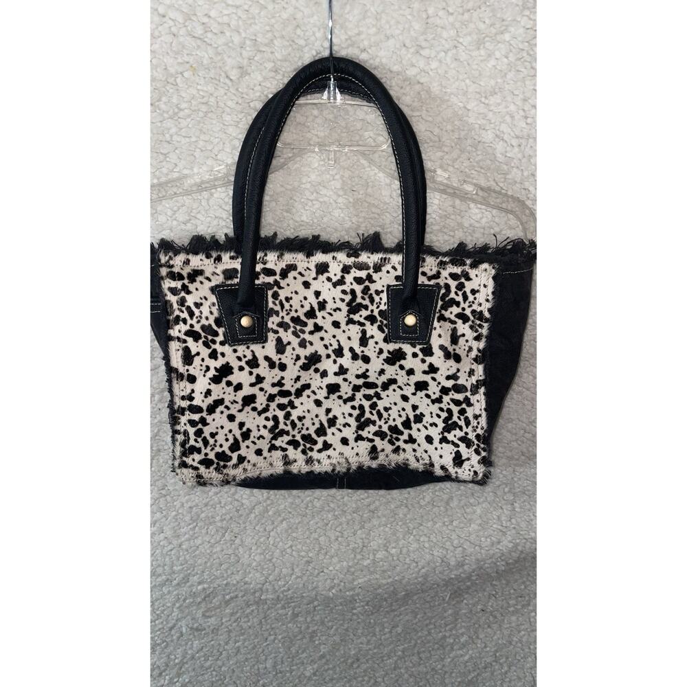 Myra Western Womens Medium Tote Bag Leather Cowhi Bag Tote purse